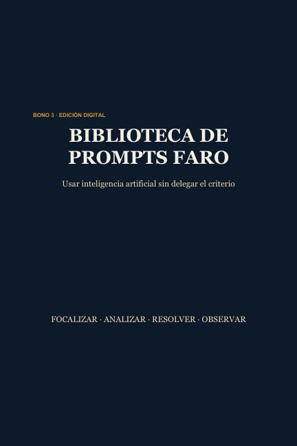 Biblioteca de Prompts FARO